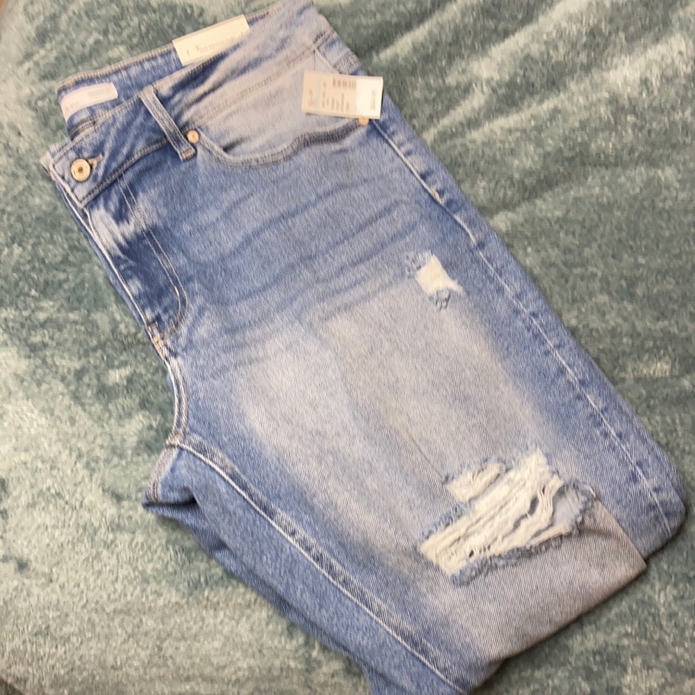 Light washed, distressed, KanCan jeans
